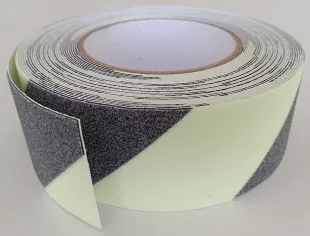 Taśma antypoślizgowa czarno-fotoluminescencyjna 10m