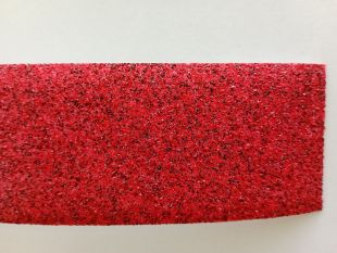 Taśma antypoślizgowa samoprzylepna na podłogę 18m - marmurkowa, czerwona