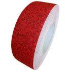 Taśma antypoślizgowa samoprzylepna na podłogę 18m - marmurkowa, czerwona