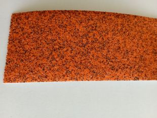 Taśma antypoślizgowa samoprzylepna na podłogę 18m - marmurkowa, pomarańczowa
