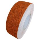 Taśma antypoślizgowa samoprzylepna na podłogę 18m - marmurkowa, pomarańczowa