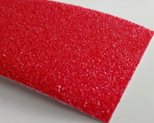 Taśma antypoślizgowa samoprzylepna na podłogę 2,5/5/10 cm x 18m - czerwona