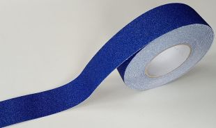 Taśma antypoślizgowa samoprzylepna na podłogę 2,5/5/10 cm x 18m - niebieska