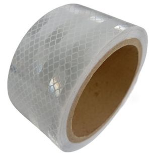 Taśma odblaskowa samoprzylepna konturowa-mikropryzmatyczna, biała