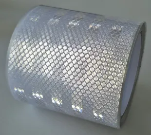 Taśma odblaskowa samoprzylepna konturowa-mikropryzmatyczna, biała