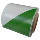 Taśma odgradzająca jednostronna biało-zielona