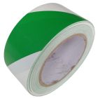 Taśma samoprzylepna na podłogę 5/10 cm x 33m - biało-zielona