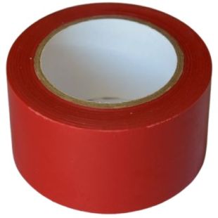 Taśma samoprzylepna na podłogę 5/10 cm x 33m - czerwona