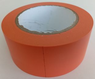 Taśma samoprzylepna na podłogę 5/10 cm x 33m - pomarańczowa