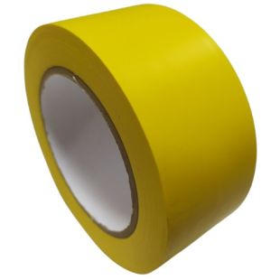 Taśma samoprzylepna na podłogę 5/10 cm x 33m - żółta