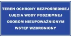 Teren ochrony bezpośredniej ujęcia wody podziemnej