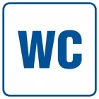 Toaleta 1 - znak informacyjny - RA013 - RA013 Toaleta 1 - znak informacyjny - RA013