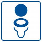 Toaleta 2 - znak informacyjny - RA014