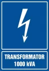 Transformator 1000 kVA - znak elektryczny