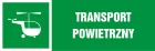 Transport powietrzny - znak informujący - NA106