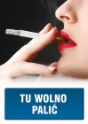 Tu wolno palić 1 - znak informacyjny - PC503