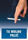 Tu wolno palić 2 - znak informacyjny - PC504