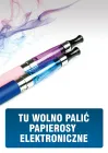 Tu wolno palić papierosy elektroniczne - znak informacyjny - PC513