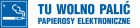Tu wolno palić papierosy elektroniczne - znak informujący - NE029