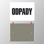 Uchwyt mocujący do mobilnej tablicy oznaczenia środków transportujących odpady - PA094