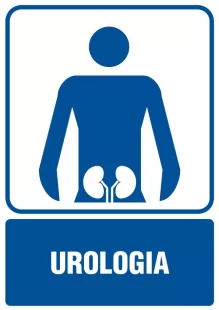 Urologia - znak informacyjny - RF020