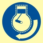 Uruchomić silnik - znak morski - FC003