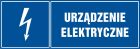 Urządzenie elektryczne - znak elektryczny