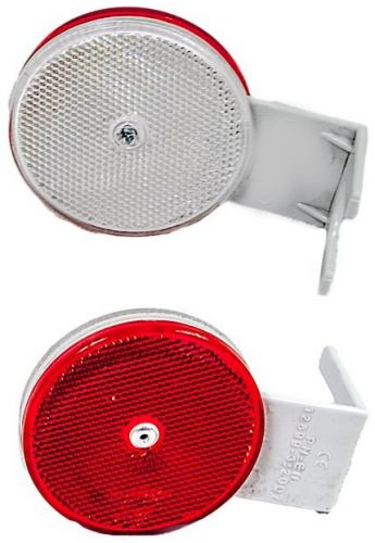 Urządzenie odblaskowe U-1c do bariery drogowej - uchwyt PCV - Urządzenia BRD w obrębie przejazdów kolejowych