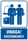 Uwaga! Kieszonkowcy - znak informacyjny - RB024