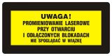 Uwaga! - Nie spoglądać w wiązkę - znak bezpieczeństwa, ostrzegający, laser - KB019 - Szkolenie okresowe pracodawców i innych osób kierujących pracownikami Uwaga! - Nie spoglądać w wiązkę - znak bezpieczeństwa, ostrzegający, laser - KB019 - Szkolenie okresowe pracodawców i innych osób kierujących pracownikami