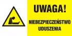 Uwaga! Niebezpieczeństwo uduszenia - znak informacyjny - PA014