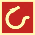 Wąż z prądownicą wielostrumieniową - znak morski - FA053