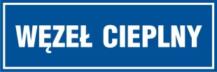 Węzeł cieplny - znak informacyjny - PB174