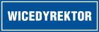 Wicedyrektor - znak informacyjny - PB160