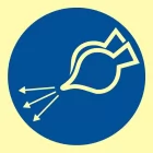 Włączyć powietrze rozruchowe - znak morski - FC009