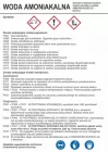 Woda amoniakalna - etykieta chemiczna, oznakowanie opakowania - LC016