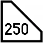 Wskaźnik czoła pociągu W32 - znak kolejowy