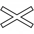 Wskaźnik kasowania W31 - znak kolejowy