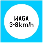 Wskaźnik ważenia składu W30 - znak kolejowy