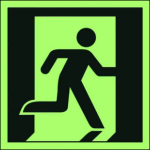 Wyjście ewakuacyjne (prawostronne) - znak ewakuacyjny - AAE002