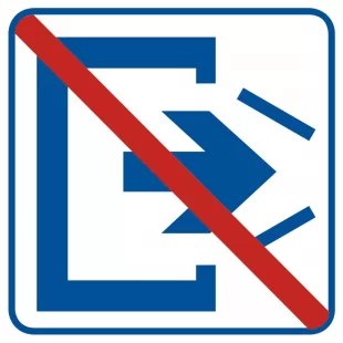 Wyjście zamknięte - znak informacyjny - RA501