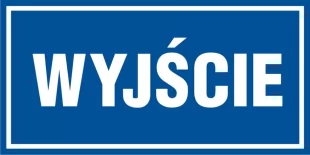 Wyjście - znak informacyjny - PB062