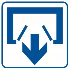 Wyjście - znak informacyjny - RA068