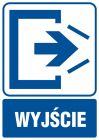 Wyjście - znak informacyjny - RB012