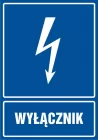 Wyłącznik - znak elektryczny
