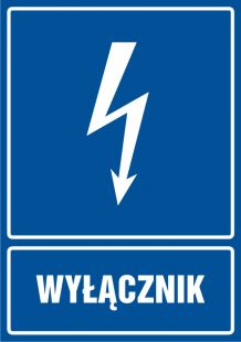 Wyłącznik - znak elektryczny