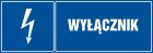 Wyłącznik - znak elektryczny