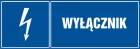 Wyłącznik - znak elektryczny