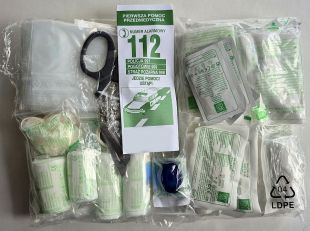 Wyposażenie apteczki pierwszej pomocy DIN 13157