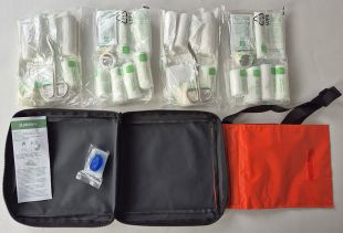 wyposażenie naramiennej apteczki pierwszej pomocy